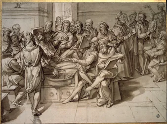 Anatomian luento: Michelangelo Buonarroti dit Michelangelo (Michelangelo tai Michel Ange