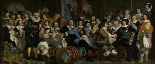 Varsijousimiesten kiltajuhla Munsterin rauhansopimuksen kunniaksi, 1648