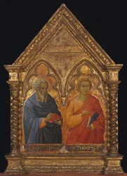 Pyhät Mattias ja Tuomas, n. 1350.