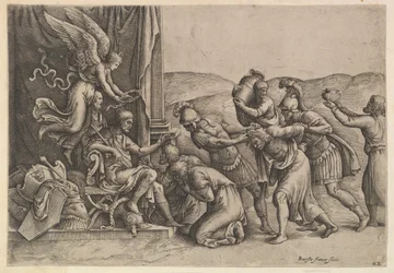 Scipio myöntää armahduksen vangeille, 1530-61.