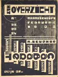 "The Overview" -lehden kansi, c. 1921-1925