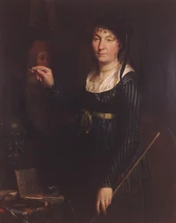 Taiteilijan muotokuva (omakuva?) 1800 (öljy kankaalle)