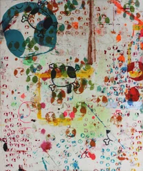 Story Telling, 2007 (silkkipainatus raakakankaalle)