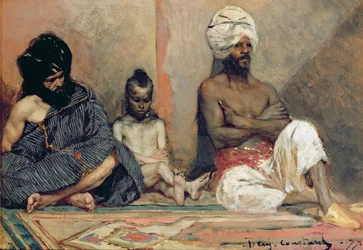 Istuvat arabit, 1877