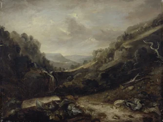 West Country Landscape (öljy kankaalle)
