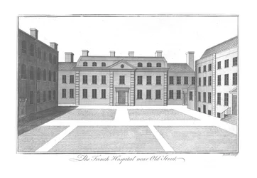 Ranskalainen sairaala lähellä Old Streetiä, c1756