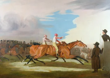 Colonel Henry Mellishin "Eaglen" ja Sir Charles Bunburyn "Eleanorin" välinen kilpailu, Newmarket, 31. lokakuuta 1804