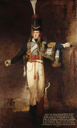 Kapteeni, myöhemmin everstiluutnantti Henry Francis Mellishin muotokuva