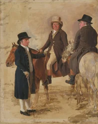 Three Worthies of the Turf Newmarketissa, n. 1804: John Hilton, kankaan tuomari)