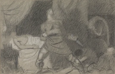Duncanin murha - Macbeth tikarien kanssa