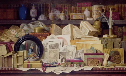 Perintötarvikkeet, 1888 (wc paperilla)