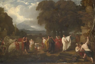 Cicero löytää Arkhimedeen haudan, 1804