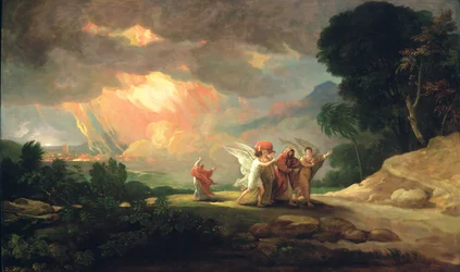 Loot pakenee Sodomasta, 1810