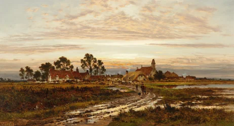 Worcestershiren aamun kirkastuminen sateen jälkeen, 1897