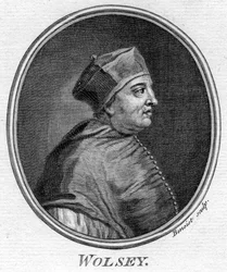 Thomas Wolsey c1475-1530, Englannin valtiomies.