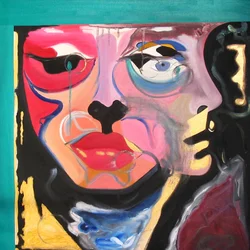 Surportrait: Étude de vivantes 2, 2005 (öljy kankaalle)