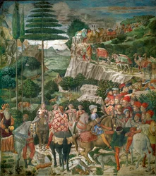 Maagien palvominen (fresko)