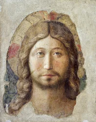 The Redeemer, kirjoittanut Benozzo Gozzoli, tuore