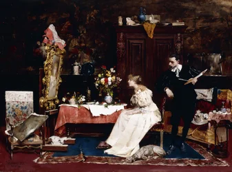 Esittelyssä muotokuvansa, 1883