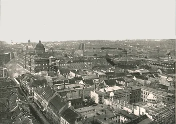 Panoraama Berliinin kaupungista, Saksasta, 1895.
