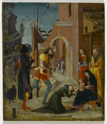 The Adoration of the Magi, n. 1485-1495 (tempera paneelissa)