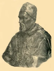 Paavi Innocentius X:n rintakuva, c1690, 1881.