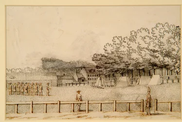 Sotilaiden leiri, Hampton Court Green