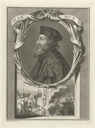 John Husin muotokuva, 1712