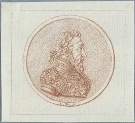 Ranskan kuninkaan Henrik II:n muotokuva, 1600-luvun toinen puoli.