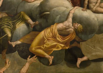 Apse, Bernardino Gattin alttaritaulu nimeltä Il Sojaro, Giovanni Battista Trottin täydentämä IL Malosso, Neitsyt taivaaseenas