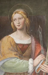 Pyhä Apollonia, noin 1522-25 (yksityiskohta teoksesta 3497192)