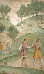 Kefaluksen onnettomuudet, noin 1520-1522 (fresko).