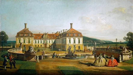 Das kaiserliche Lustschloß Schloßhof, Ehrenhofseite