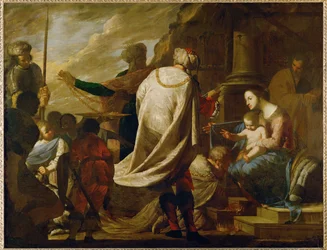 The Adoration of the Magi ... (maalaus kankaalle)