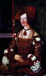 Keisarinna Bianca Maria Sforzan muotokuva (maalaus)