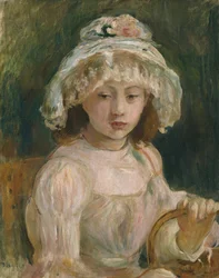 Nuori tyttö hattu, 1892.