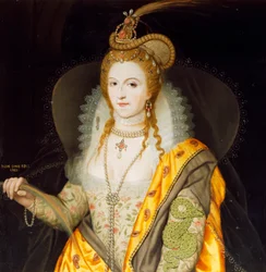 Elizabeth I (öljy kankaalle)