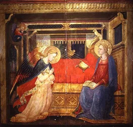 Anunciation (tempera paneelissa)