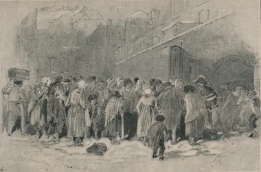 Hiilen jakelu, 1800-luvun puoliväli.