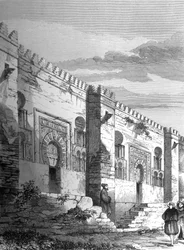 Mezquita, Cordoba, Espanja, 1849.