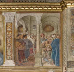 Keski-Aave, neljäs pohjoisjänne, ympärileikkaus, Boccaccio Boccaccino 1516-17