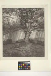 Myrsky (muste paperille)