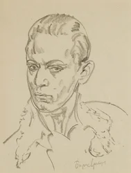 Balettitanssijan ja koreografin Sergei Lifarin muotokuva 1905-1986