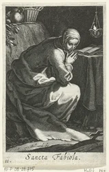 Pyhä Fabiola Roomalainen erakkona Sancta Fabiola (nimi esineessä) Eremittaria (sarjan nimi) Sacra Eremus Ascetriarum (sarjan nimi)