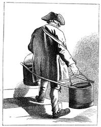 Vedenkuljettaja, 1737-1742.