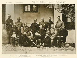 Kenraali Robertss Staff, Kandahar Expedition, c1880, 1901.