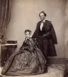 [Senaattori ja rouva James Henry Lane], 1861-66.