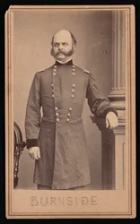 Ambrose Everett Burnsiden muotokuva 1824-1881, noin 1860-luku.