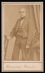 Hannibal Hamlinin muotokuva 1809-1891, 1857.