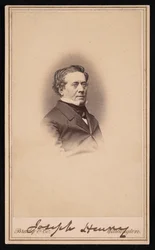 Joseph Henryn muotokuva 1797-1878, 1858-1869.